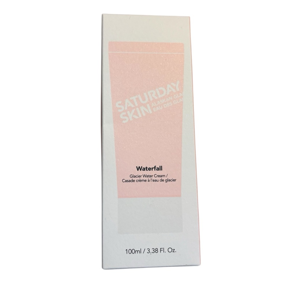 NEW Saturday Skin Waterfall Glacier Water Cream Moisturizer 100ml / 3.38 oz NIB